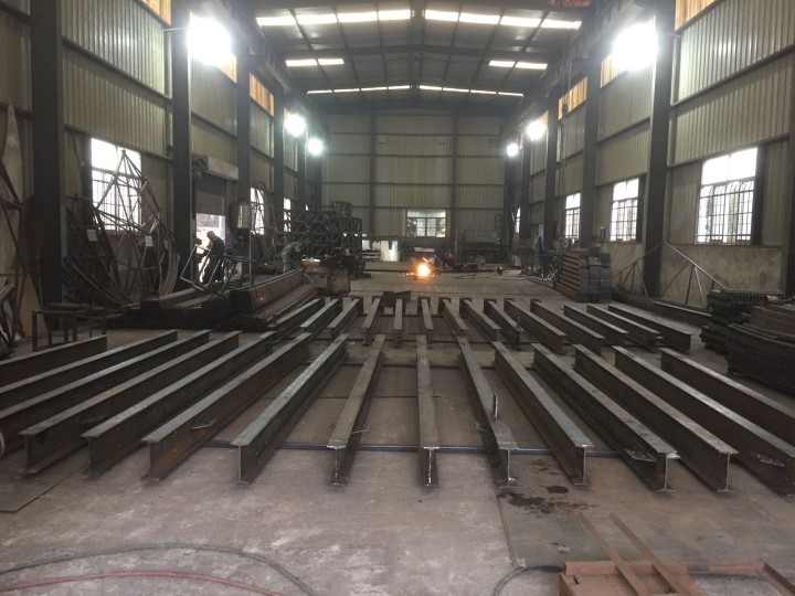 23米飞行球幕立柱组件